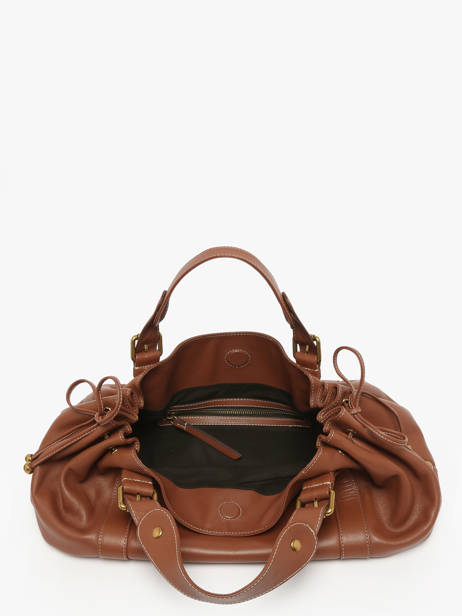 Sac Porté épaule Icone Cuir Gerard darel Marron icone DES01410 vue secondaire 3