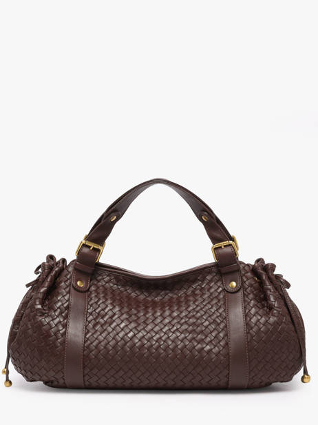 Sac Porté épaule Tresse Cuir Gerard darel Marron tresse DES01478 vue secondaire 5