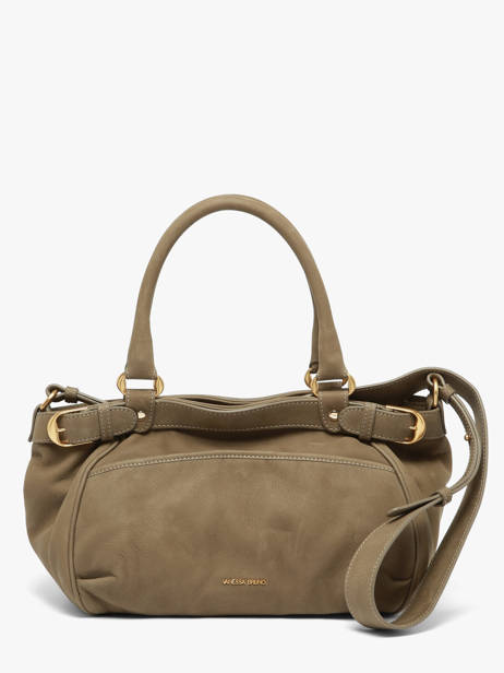 Petit Sac Lune En Cuir Nubuck Vanessa bruno Vert lune 3V40920