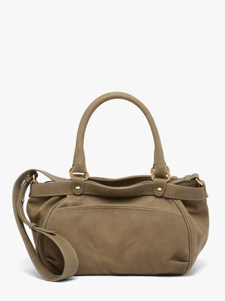 Petit Sac Lune En Cuir Nubuck Vanessa bruno Vert lune 3V40920 vue secondaire 5