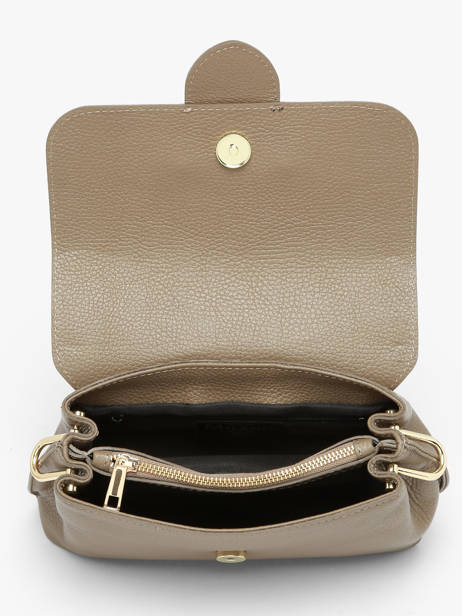 Satchel Velvet Caviar Leather Milano Gray velvet caviar VC25114 other view 3