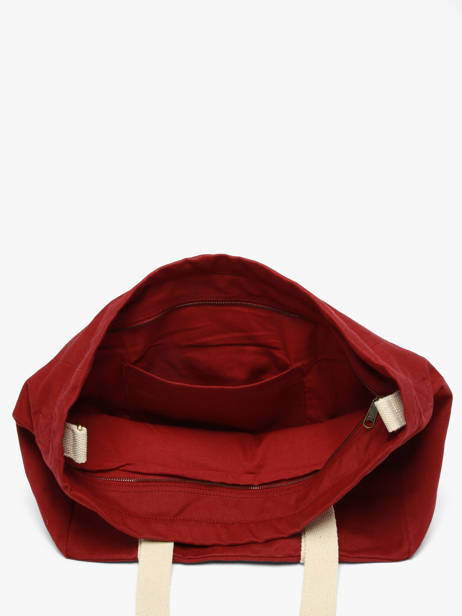 Sac Porté épaule Cesar Coton Hindbag Rouge best seller CESAR vue secondaire 3