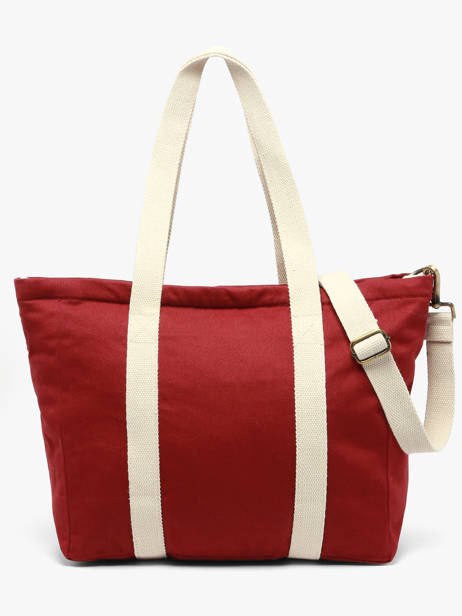 Sac Porté épaule Cesar Coton Hindbag Rouge best seller CESAR vue secondaire 4