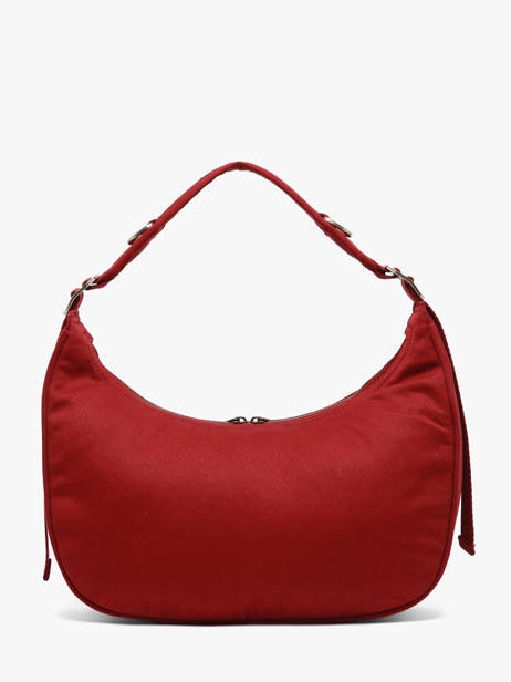Sac Porté épaule Bianca Coton Hindbag Rouge best seller BIANCA vue secondaire 4