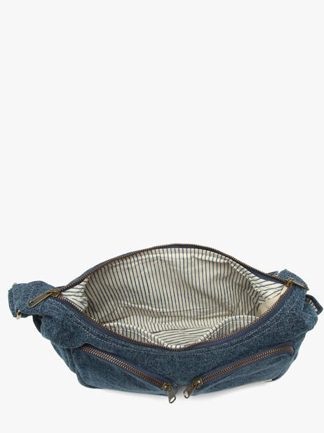 Sac Bandoulière Emile Denim Coton Hindbag Bleu denim DE vue secondaire 3