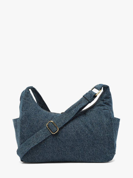 Sac Bandoulière Emile Denim Coton Hindbag Bleu denim DE vue secondaire 4