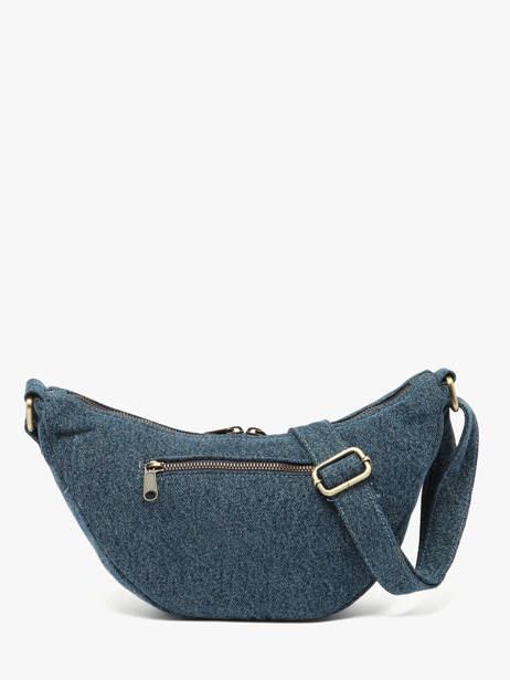 Sac Bandoulière Denim Coton Hindbag Bleu denim DE vue secondaire 4