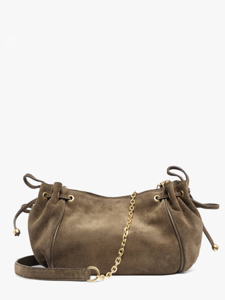 Sac Bandoulière Studio Cuir Gerard darel Beige studio DES07400 vue secondaire 5