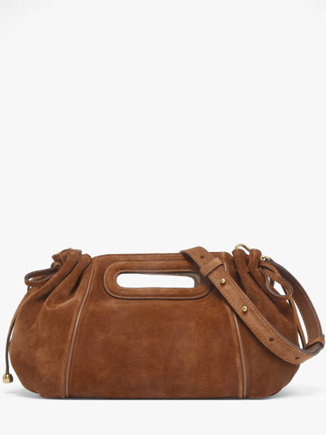 Sac Bandoulière Studio Cuir Gerard darel Marron studio DES08405 vue secondaire 5