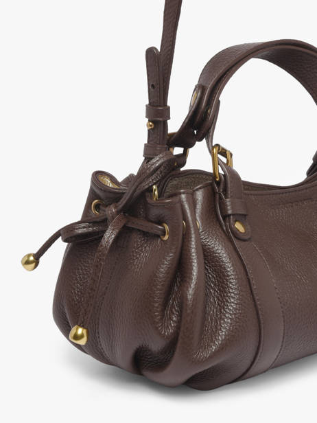 Sac Bandoulière Icone Cuir Gerard darel Marron icone DES73440 vue secondaire 3