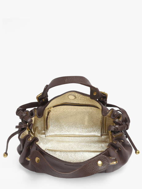 Sac Bandoulière Icone Cuir Gerard darel Marron icone DES73440 vue secondaire 4