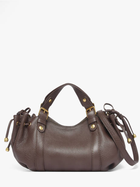 Sac Bandoulière Icone Cuir Gerard darel Marron icone DES73440 vue secondaire 5