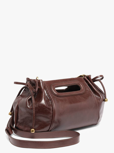Sac Bandoulière Folk Light Cuir Gerard darel Marron folk light DES08419 vue secondaire 2