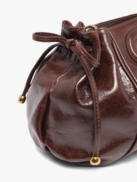 Sac Bandoulière Folk Light Cuir Gerard darel Marron folk light DES08419 vue secondaire 3
