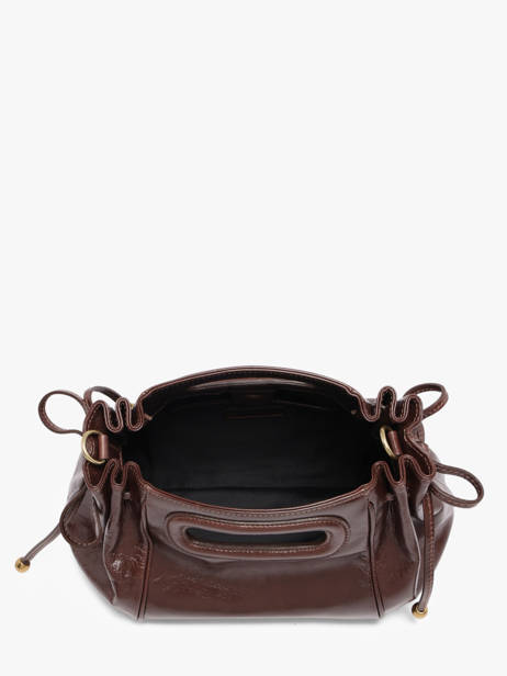 Sac Bandoulière Folk Light Cuir Gerard darel Marron folk light DES08419 vue secondaire 4