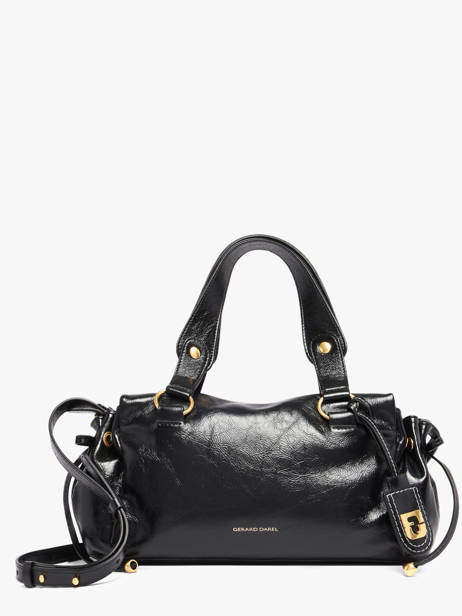 Sac Porté épaule Studio Cuir Gerard darel Noir studio DESA6417