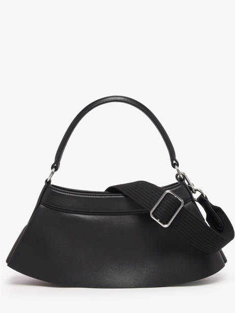 Sac Porté épaule Lenglen Cuir Lacoste Noir lenglen NU5465DP vue secondaire 4