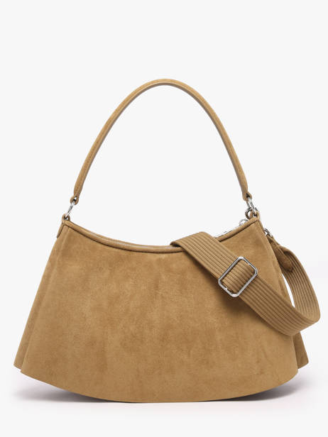 Sac Porté épaule Lenglen Cuir Lacoste Beige lenglen NU5468DX vue secondaire 5