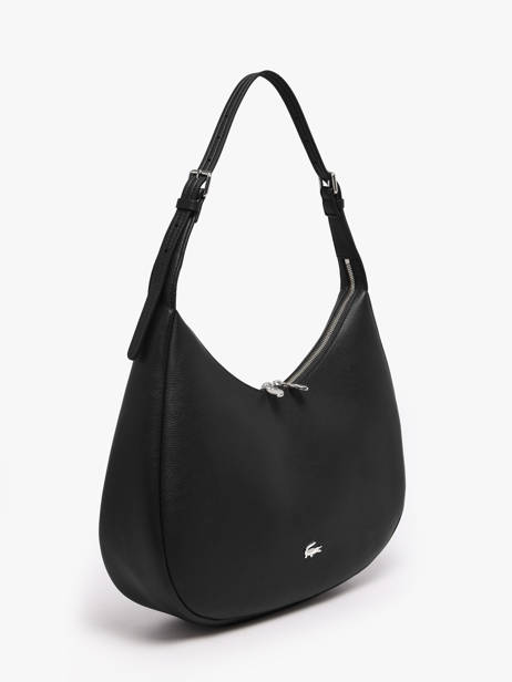 Sac Porté épaule Authentic Lacoste Noir authentic NF5517EG vue secondaire 2