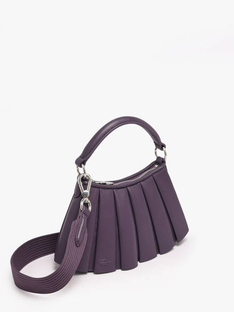 Sac Bandoulière Lenglen Lacoste Violet lenglen NU5219DP vue secondaire 2