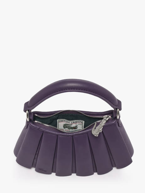 Sac Bandoulière Lenglen Lacoste Violet lenglen NU5219DP vue secondaire 3