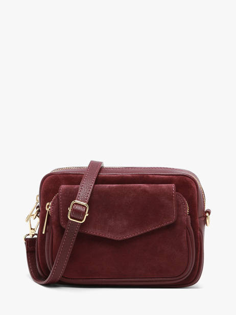 Sac Bandoulière Velvet Caviar Cuir Milano Rouge velvet caviar VC25067