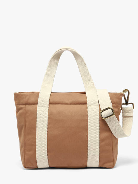 Sac Porté Main Louise Coton Hindbag Marron best seller LOUISE vue secondaire 4