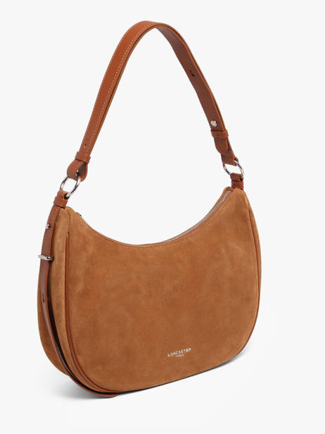 Sac Porté épaule Suede Cuir Lancaster Marron suede 82 vue secondaire 2