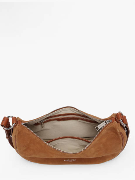Sac Porté épaule Suede Cuir Lancaster Marron suede 82 vue secondaire 3