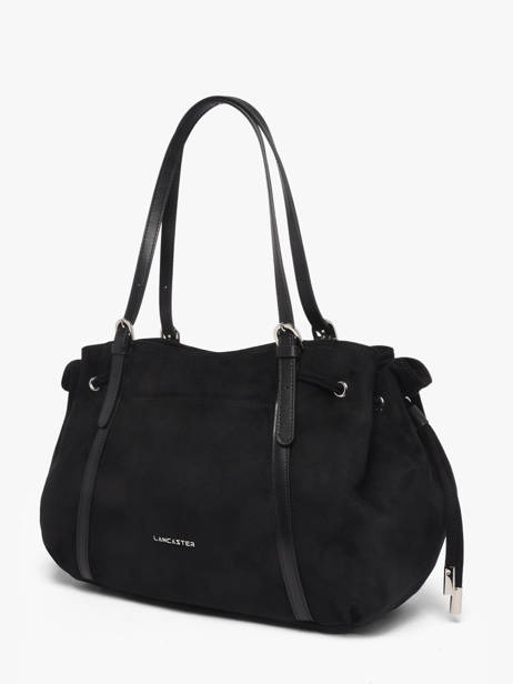 Sac Porté épaule Velvet Emma Polyester Lancaster Noir velvet emma 97 vue secondaire 2