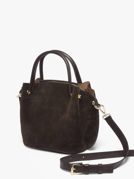 Sac Bandoulière Suede Louisa Cuir Lancaster Marron suede louisa 103 vue secondaire 2