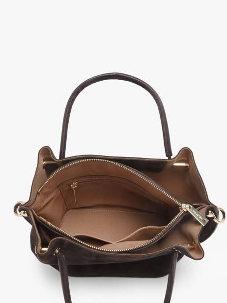 Sac Bandoulière Suede Louisa Cuir Lancaster Marron suede louisa 103 vue secondaire 3