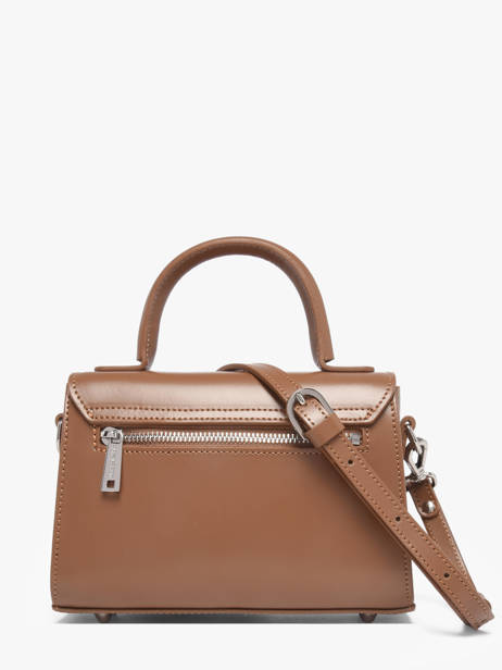 Sac Bandoulière S Suave Cuir Lancaster Marron suave even 16 vue secondaire 4