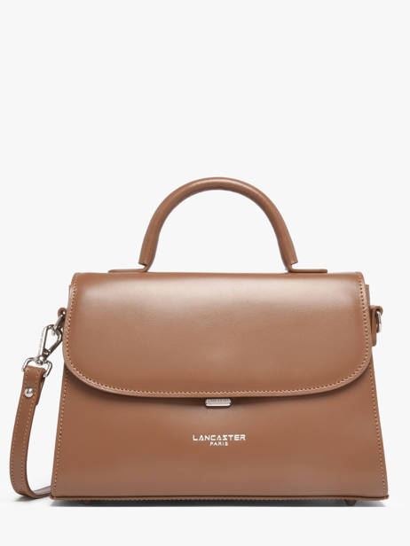 Sac Bandoulière M Suave Cuir Lancaster Marron suave even 17