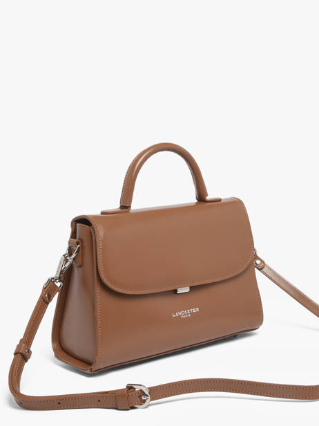 Sac Bandoulière M Suave Cuir Lancaster Marron suave even 17 vue secondaire 2