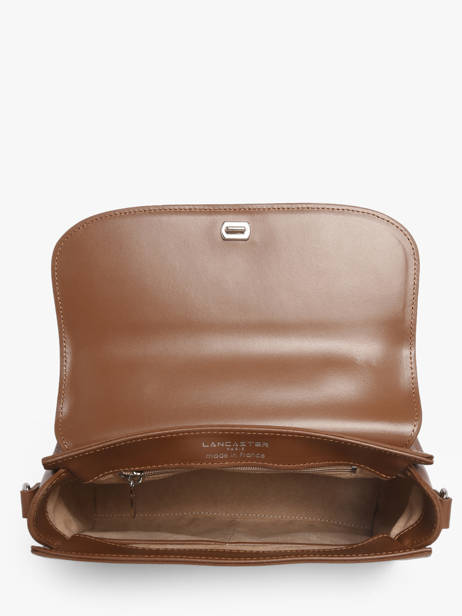 Sac Bandoulière M Suave Cuir Lancaster Marron suave even 17 vue secondaire 3