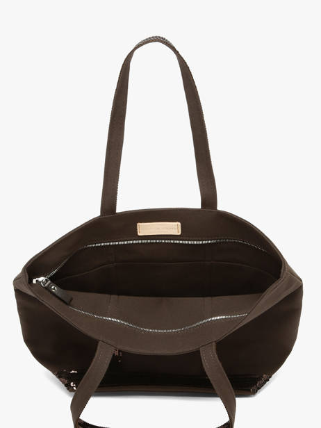 Satchel Cabas Cotton Vanessa bruno Brown cabas 1V40378 other view 4