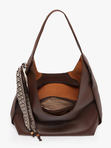 Sac Porté épaule New Grained Gallantry Marron new grained R2053 vue secondaire 2