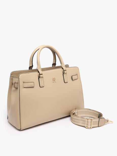 Sac Porté Main Th Joy Tommy hilfiger Beige th joy AW19067 vue secondaire 2