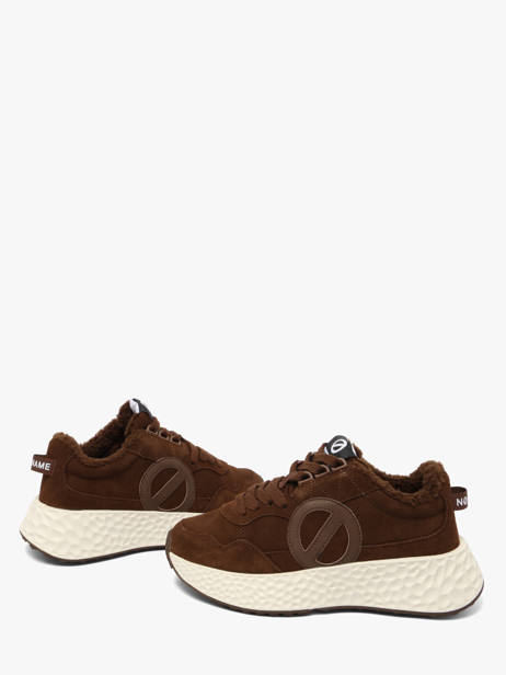 Sneakers Plateforme En Cuir No name Vert women NNVESC04 vue secondaire 2