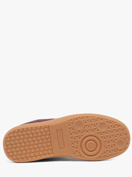 Sneakers Cloud En Cuir Back 70 Rouge women 214 vue secondaire 4