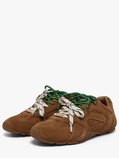 Sneakers Asiel En Cuir Steve madden Marron women 11005159 vue secondaire 1