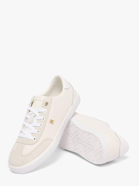 Sneakers En Cuir Tommy hilfiger Blanc women 9391YBL vue secondaire 3