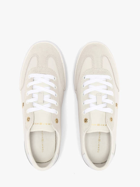 Sneakers En Cuir Tommy hilfiger Blanc women 9391YBL vue secondaire 4