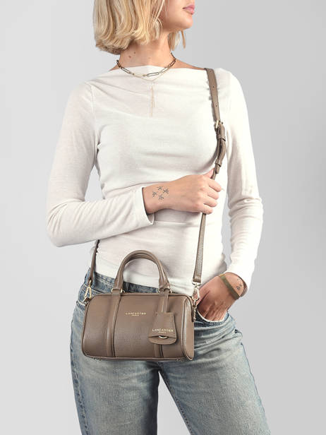 Sac Bandoulière Milano Ana Cuir Lancaster Beige milano ana 101 vue secondaire 1