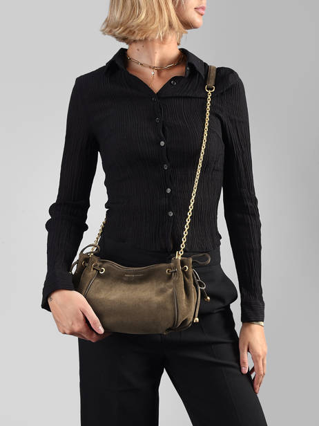 Sac Bandoulière Studio Cuir Gerard darel Beige studio DES07400 vue secondaire 1