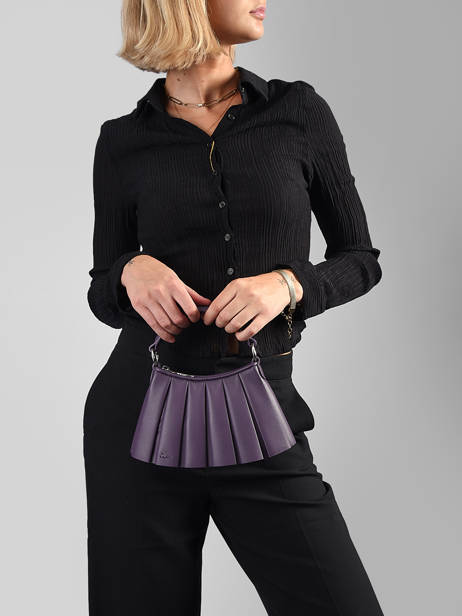 Sac Bandoulière Lenglen Lacoste Violet lenglen NU5219DP vue secondaire 1