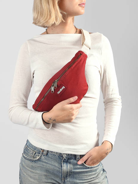 Sac Banane S Olivia Hindbag Rouge best seller OLI vue secondaire 1
