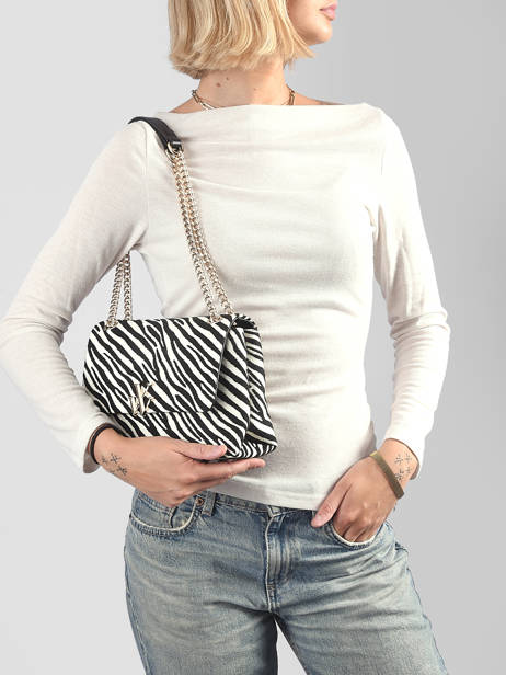 Sac Bandoulière City Vanessa wu Noir city MA3043 vue secondaire 1