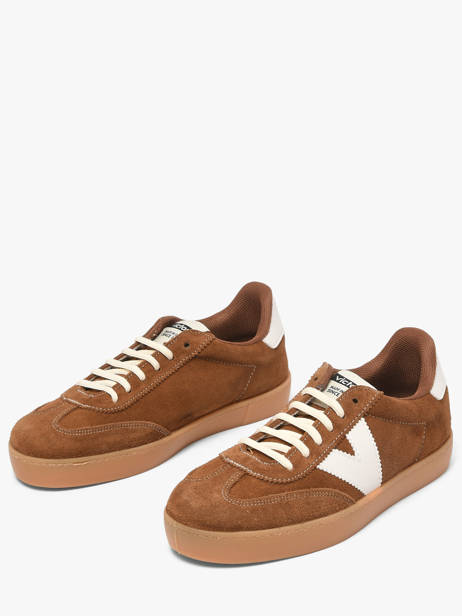 Sneakers Berlin En Cuir Victoria Marron women 1126218 vue secondaire 2